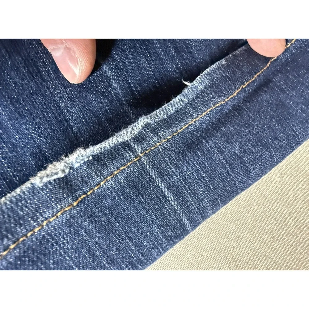VINTAGE 7 For All Mankind Jeans Adult Size 27 Bootcut Y2K Made in USA
